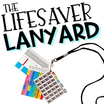 The Lifesaver Lanyard is your ESSENTIAL tool for back to school (or anytime) of the year! Help yourself to be that ORGANIZED teacher by keeping important information right on your lanyard! This tool will help you learn student names, dismissal procedures, schedules, and important information quickly... Back To School Decorations, Organized Teacher, Sped Classroom, Lanyard Teacher, Diy Card Ideas, Substitute Teaching, Diy Back To School, Elementary Classroom Decor, School Social Work