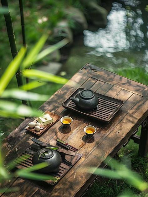 Ancient Japanese Aesthetic, Chinese Tea Aesthetic, Organic Tea Brands, Tea Meditation, Gong Fu Cha, Chinese Tea House, Taiwan Tea, Tea Places, Asian Tea