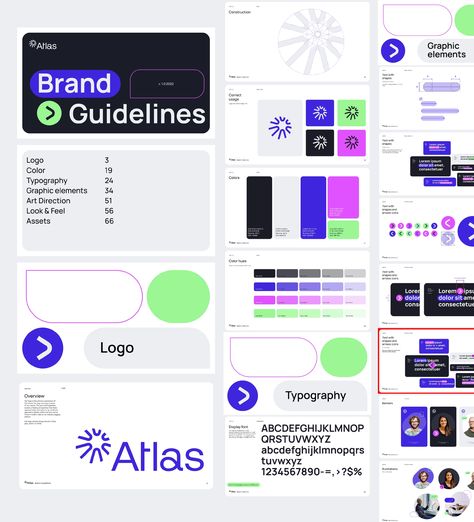 Brand Identity Design Layout, การออกแบบ Ui Ux, Brand Guidelines Design, Brand Identity Guidelines, Logo Presentation, Building A Brand, Tech Branding, Visual Identity Design, Identity Design Logo