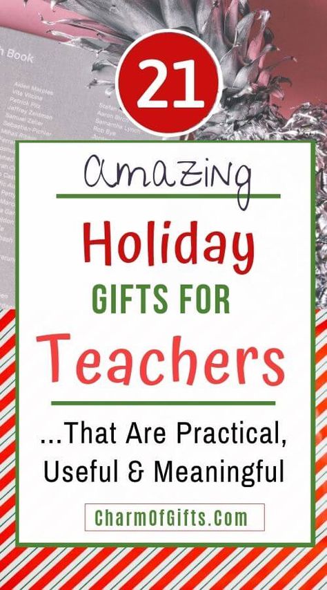 Holiday gift ideas for teachers including Christmas gifts perfect for teacher coworkers, someone starting new teaching job, end of year teaching gifts and appreciation week gifts for teachers. #teachergifts #holidaygiftsforteachers #christmasgiftforteachers Holiday Gifts For Teachers, Teachers Birthday, Inexpensive Teacher Gifts, Christmas Presents For Teachers, Christmas Gifts For Teachers, Diy Teacher Christmas Gifts, Homemade Teacher Gifts, Inexpensive Holiday Gifts, Teacher Holiday Gifts