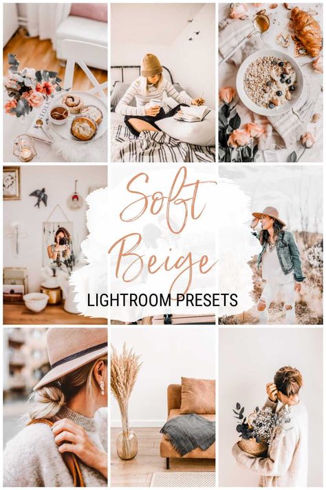 Boho Lightroom Presets Free, Lightroom Beige Preset, Free Photo Presets, Bright Presets For Lightroom, Cream Presets Lightroom, Lightroom Soft Preset, Soft Presets Lightroom, Aesthetic Lightroom Presets Free, Photo Presets For Iphone