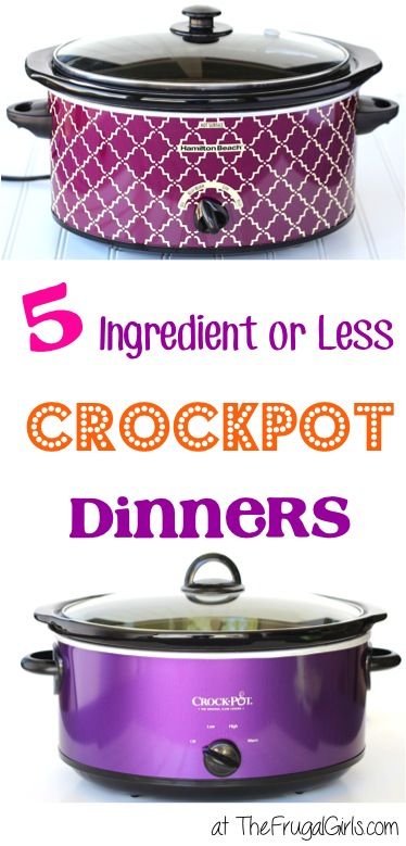 Recipes 5 Ingredients Or Less, Crock Pot Dinner, Fall Crockpot Recipes, Dinner Simple, Crock Pot Dinners, Crock Pot Food, Crock Pot Freezer, 5 Ingredients Or Less, Crockpot Dinners