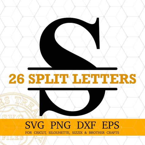 Roman Letters, Silhouette Fonts, Cricut Monogram, Font Letters, Split Monogram, Monogram Shirts, Monogram Alphabet, Name Letters, Cricut Fonts