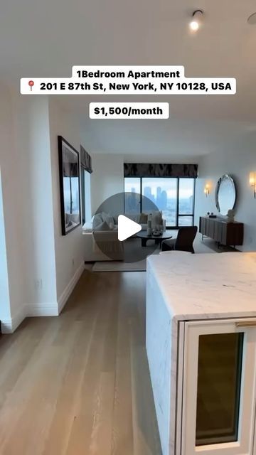 The Big Apple Realtor on Instagram: "1Bedroom Apartment 
📍 201 E 87th St, New York, NY 10128, USA
$1,500/month

Apartments available for more info Text me on 8057698036
.⁣
.⁣
.⁣
.⁣
.⁣
#newyorkrealtor #newyorkrealestate #realestate #realestateagent #realtor #newyork #realtorlife #nycrealestate #nycrealtor #manhattanrealestate #nyrealestate #realtorsofinstagram #manhattan #newyorkhomes #nyrealtor #newyorkcity #luxuryrealestate #nyc#nuevayork #nyc #newyork #fotografoennuevayork #fotografonewyork #gulanewyork #nyctour #nyc #realestate #reels #nycapartment #apartmenttour #apartmenthunting #nycrentals #newyork" Nyc Aesthetic Apartment, Cheap Apartments, Nyc Tours, Nyc Living, Apartment Hunting, Aesthetic Apartment, Nyc Real Estate, Cheap Apartment, New York Homes