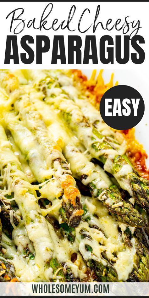 Cheesy Parmesan Asparagus Garlic Parmesan Asparagus Baked, Parmesan Crusted Asparagus Baked, Baked Cheesy Asparagus, Parmesan Asparagus Recipes, Baked Asparagus With Parmesan Cheese, Asparagus Recipes Baked Parmesan, R3 Modified, Easy Baked Asparagus, Roasted Asparagus Parmesan