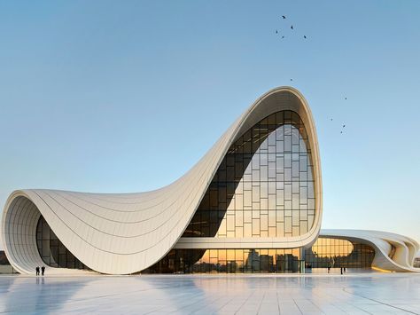 Some of the world's coolest structures require a pilgrimage to a far-flung location—proof that the trip is part of the design. Dame Zaha Hadid, Zaha Hadid Buildings, Hadid Architecture, Architecture Cool, Zaha Hadid Architecture, Zaha Hadid Design, Daniel Libeskind, Philip Johnson, Rem Koolhaas