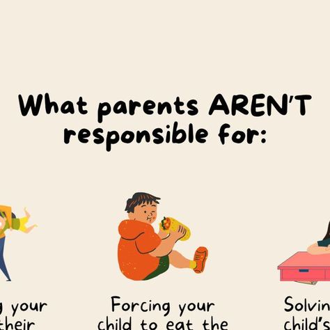 ParentsTogether on Instagram: "Do you expect too much from yourself as a parent? We’re doing the most important job in the world—raising the next generation of humans!—so it’s understandable that we feel pressure to do All The Things, and do them the “right way.” But not only is trying to do All The Things just setting yourself up for failure (because NO ONE can do everything!), but…that’s not even our job! Here’s what parents ARE responsible for: 👉🏽Supporting, guiding, and respecting your c Doing Your Best, Progress Not Perfection, Gentle Parenting, Stay Calm, At The Store, Raising Kids, Calm Down, Told You, Do Everything