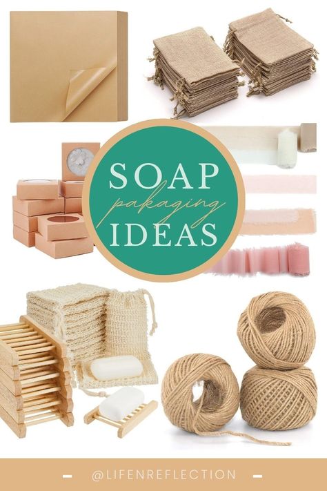 Are you a soap maker, or are you making soaps for gifting? Check out these soap packaging ideas for a beautiful experience. (affiliate) Learn how I use each @lifenreflection Mobile Business Ideas, Homemade Soap Ideas, Soap Packaging Diy, Cardboard Kitchen, Soap Packaging Ideas, Handmade Soap Packaging, Soap Design Ideas, Diy Soap Making, Handmade Soap Recipes