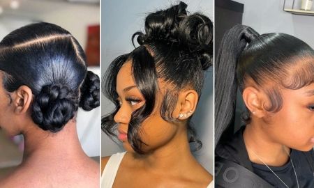 Trendy Braids Hairstyles to Mix - Match Ankara Styles for Elegant Look - Asoebi Guest Fashion Gel Up Styles For Black Women, Hair Styles With Gel Straight Hair, Bridal Packing Gel Hairstyle, Packing Gel Ponytail Hairstyles, Latest Packing Gel Hairstyle In Nigeria, Packing Gel Styles Hair With Attachment, Freeze Gel Up Hairstyles For Black Women, Up Gel Hairstyles Nigeria, Hair Gel Styles Hairstyles Black Women