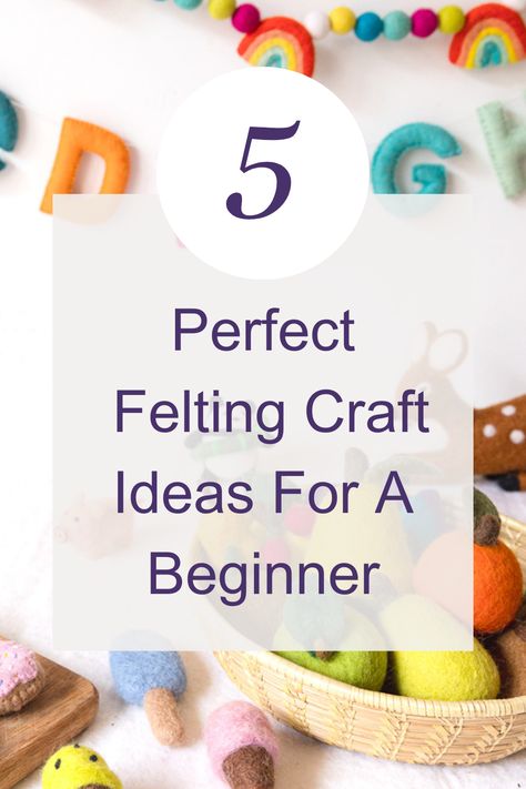 Are you looking for some easy craft ideas for beginners? Or even more, are you looking for some great felt craft ideas for beginners that you can easily make at home? Well, then you’ve come to the right place to get started with felting projects for beginners.Our list of felt crafts is easy to work with and these crafts are easier to work with if you have little experience with sewing. Here are some felt crafts that you can use as decorations or party favors. Beginning Felting Projects, Felt Animals Easy, Easy Felt Projects, How To Sew Felt By Hand, Needle Felting Easy Simple, Crafts Using Felt, Simple Felt Crafts, Simple Felt Sewing For Kids, Felting Projects For Beginners