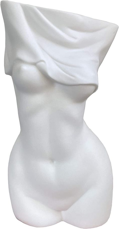 Feminine Body Vases,Feminine Curve Vases,Unique Undressing Look,Decorative Vases, Creative Floral Vases,Ceramic Vases for Modern Bohemian Home Decoration,(Birthday Gifts), (White) Vases Unique, Feminine Body, Vases Ceramic, Floral Vases, Modern Bohemian Home, Female Body Art, Female Torso, Decorative Vases, White Ceramic Vases