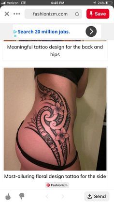 Polynesian Tattoos Women, Story Tattoo, Girl Thigh Tattoos, Tattoos To Cover Scars, Polynesian Tattoo Designs, Hip Tattoos, Band Tattoos, Polynesian Tattoos, Hip Tattoos Women