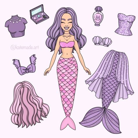 💜DIY PAPER DOLLS & Crafts (@katemade.art) posted on Instagram • Feb 19, 2022 at 10:30am UTC Lol Paper Dolls Printable Free, Diy Paper Dolls, Princess Paper Dolls Printable, Kate Made, Printable Diy Crafts, Dress Templates, Paper Doll Craft, Dolls Printable, Princess Paper Dolls