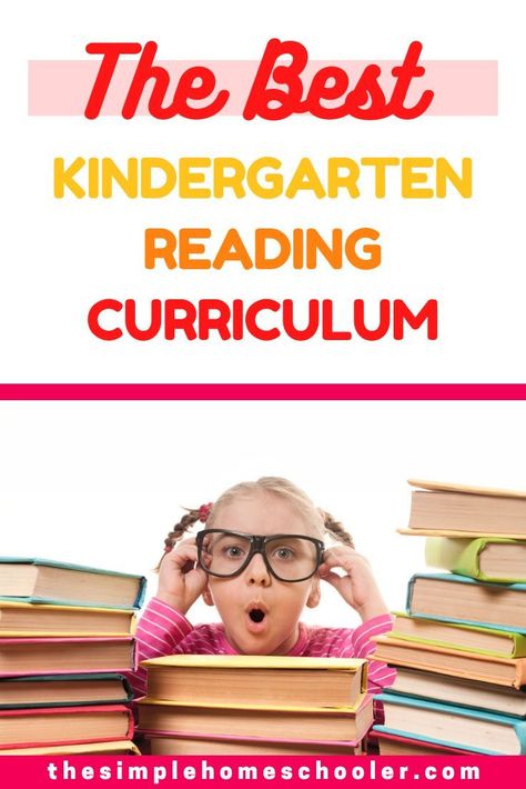 Looking for the very best reading curriculum for kindergarten? This program is all you'll need to help your child become a successful reader! Kindergarten Reading Curriculum, Homeschool Reading Curriculum, Kindergarten Readiness Checklist, Curriculum For Kindergarten, Kindergarten Reading Comprehension, Kindergarten Homeschool Curriculum, Reading Comprehension Kindergarten, Kindergarten Reading Activities, Reading Curriculum