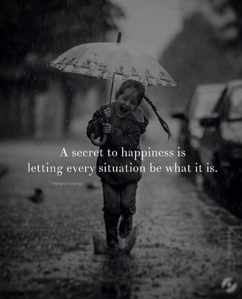 A secret to happiness life quotes quotes quote happiness happy quotes life quotes and sayings Rainy Day Quotes, Inspirtional Quotes, Soothing Quotes, Life Quotes Pictures, Mental Training, Quotes And Notes, Lesson Quotes, Life Lesson Quotes, Good Life Quotes