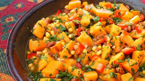 Three Sisters Succotash | EatFresh Three Sisters Food, Three Sister Recipes, Three Sisters Recipes Native Americans, 3 Sisters Salad, Three Sisters Succotash, Native American Succotash Recipe, 3 Sisters Stew, Three Sisters Salad, 3 Sisters Recipes