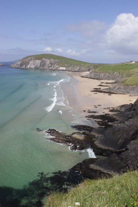 Inch Beach Ireland, Irish Coastline, Dingle Peninsula Ireland, Irish Beach, Dingle Ireland, Dingle Peninsula, Love And Luck, Love Ireland, Ireland Homes