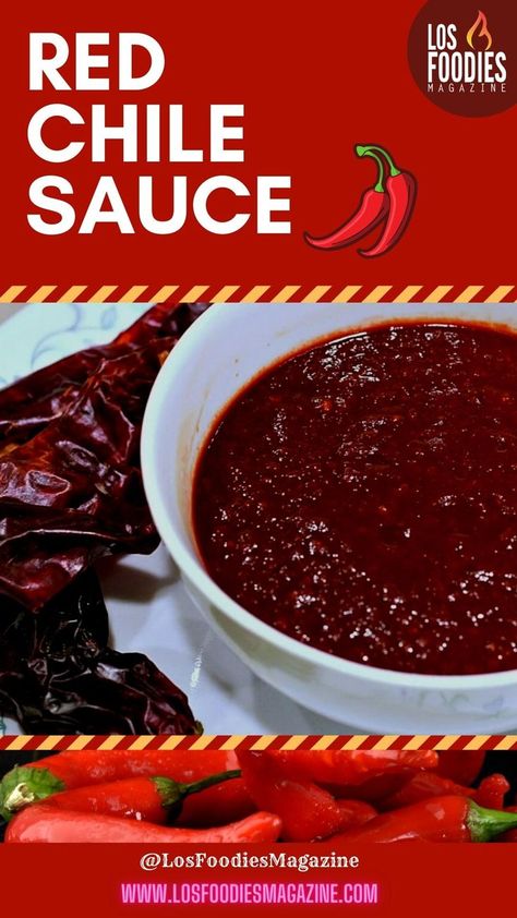 New Mexico’s famous red chile sauce mixed with shredded pork, it is used as a tamale filling, but all by itself it is also ladled over tamales, enchiladas, huevos rancheros, breakfast burritos, stuffed sopaipillas, chiles rellenos and almost anything else you can think of. How To Make Best Mexican Red Chile Sauce? Visit Our Recipes Website... #How_to_make_red_chilesauce, #Red_chile_sauce, #Chile_Sauce, #Mexican_chile_sauce, #Los_foodies_magazine Red Tamale Sauce Recipe, Tamales Sauce, Sauce For Tamales, Mexican Chili Sauce, Chili Gravy Recipe, Canned Tamales, Tamale Sauce, Huevos Rancheros Breakfast, New Mexico Red Chile