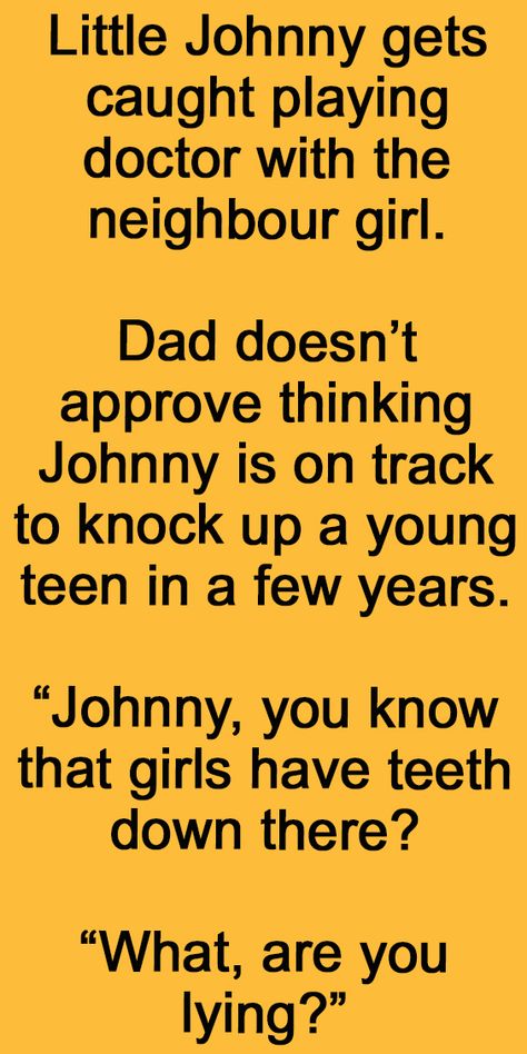 Little Johnny Gets Caught Playing Doctor. - Funny Getting Older Quotes, Pineapple Bundt Cake Recipe, Pink Floyd Concert Poster, Cake Icing Tips, Church Potluck Recipes, Older Quotes, Getting Older Quotes, Tactical Baby Gear, Stylish Dps