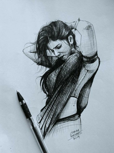 Stylo Art, Football Tattoo, Pencil Drawing Images, Ballpoint Pen Art, Abstract Pencil Drawings, Pen Art Work, Realistic Pencil Drawings, Pencil Sketch Drawing, Girl Drawing Sketches