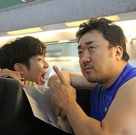 Bear Tumblr, Ma Dong Seok, Dong Seok, Don Lee, Choi Wooshik, Wooga Squad, Woo Shik, Train To Busan, Choi Woo Shik