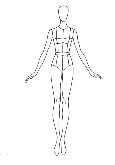 manekin sketch Fashion Modle Base Drawing, Mannequin Base Drawing, Fashion Design Base Model, Fashion Sketch Template Women, Fashion Doll Drawing Base, Figurini Moda Pose Base, Body Base Drawing For Fashion, Manniquine Body Drawing, Straight Croquis