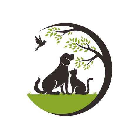 Animal Shelter Logo, Pet Shop Logo Design, Tatoo Dog, Pet Shop Logo, Dog Logo Design, Logo Animal, Clinic Logo, Pet Hotel, Pet Businesses