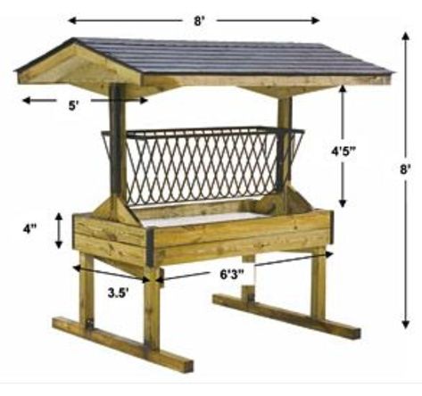 Goat Feeders, Sheep Feeders, Goat Hay Feeder, Hay Feeder For Horses, Goat Feeder, Goat Playground, Horse Feeder, Deer Feeders, Goat Shelter