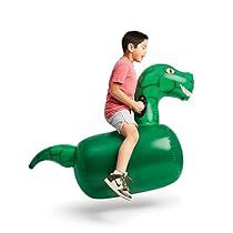 Laughing Horse, Backyard Park, Inflatable Dinosaur, Dino Design, Dragon Riders, Inflatable Bouncers, Outdoor Play Equipment, H Design, Active Play