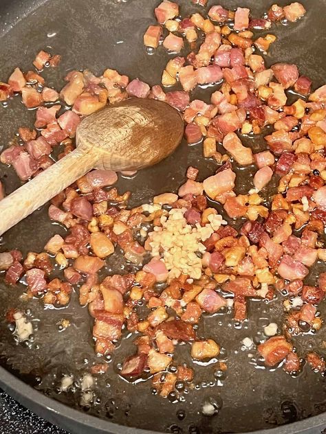 Pancetta Pasta - The Short Order Cook Pasta Pancetta Recipes, Pancetta Pasta Recipes, Recipes With Pancetta, Pasta With Pancetta, Pancetta Recipes, Pancetta Pasta, Retirement Ideas, Italian Recipes Easy, Best Pasta Recipes