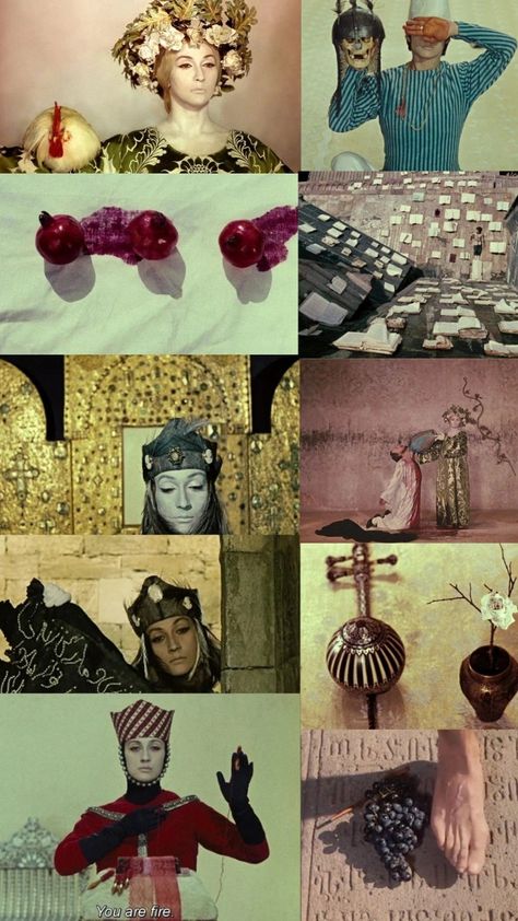 Sergei Parajanov Art, Surrealist Film, The Colour Of Pomegranates, Colour Of Pomegranates, Surreal Film, The Color Of Pomegranates, Movie Lighting, Sergei Parajanov, Film Recommendations