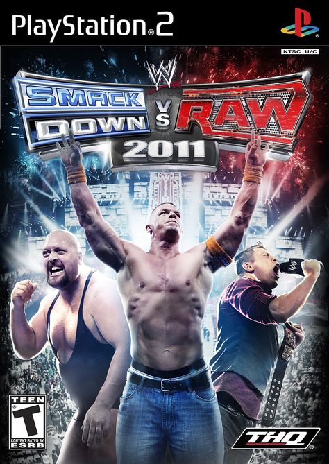 WWE Smackdown! Vs RAW 2011 Smackdown Vs Raw, Playstation 2 Games, Wrestling Games, Wwe Game, Best Video Games, Video Game Collection, Wrestling Videos, Video Games Xbox, Wii Games