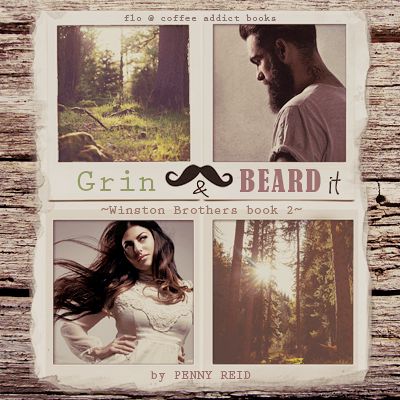 Grin and Beard It (Winston Brothers #2) by Penny Reid Grin And Beard It Penny Reid, Penny Reid, Green Valley, Wall Street Journal, Coffee Addict, Usa Today, Book Characters, Book Aesthetic, Love Couple