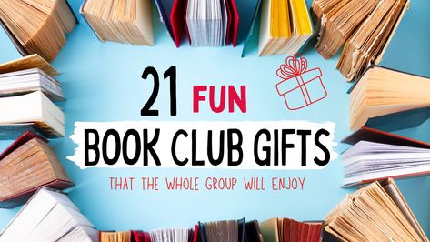 21 Fun Book Club Gifts That the Whole Group Will Enjoy Book Club Gift Basket, Book Club Gift Bags, Book Club Favors Gifts, Book Club Gift Ideas Party Favors, Book Club Gift Ideas Diy, Book Club Party Favors, Book Club Gifts Ideas, Bookclub Gifts Diy, Gifts For Book Club Friends