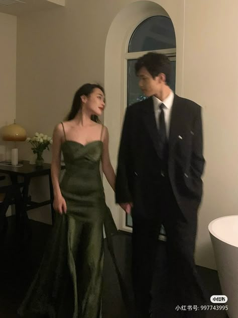 Formal Attire Couple, Couple Formal Poses, Prom Photoshoot Couples, Couple In Formal Wear, Formal Couple Poses, Couple Formal Outfits, Fashion Industry Aesthetic, Formal Couple Outfits, Prom Outfits For Couples