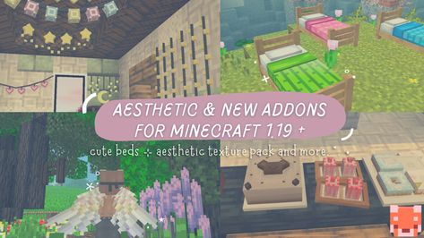 Minecraft Seeds Pocket Edition Aesthetic, Mods For Minecraft Java, Aesthetic Minecraft Bedrock Mods, How To Dye Leather Armor In Minecraft, Cute Minecraft Addons, Cute Minecraft Texture Packs Bedrock, Minecraft Bedrock Shader, Minecraft Pe Addons, Bedrock Minecraft Mods