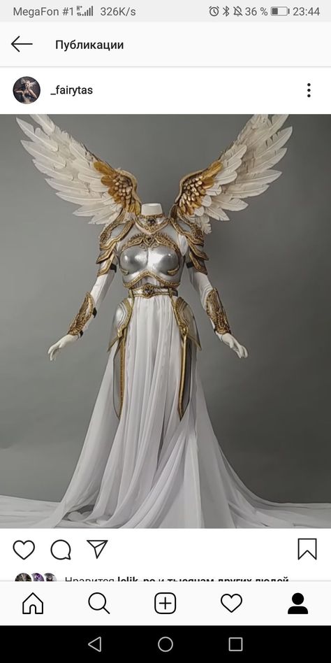 Armor Dress Warrior Princess, Warrior Princess Costume, Valkyrie Costume, Angel Wings Cosplay, Beautiful Warrior, Biblical Costumes, Armor Dress, Costume Armour, Warrior Costume