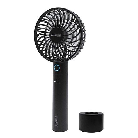 Solar Powered Fan, Portable Fans, Personal Fan, Desk Fan, Blue Led Lights, Portable Fan, Charging Dock, Hand Held Fan, Electronic Recycling