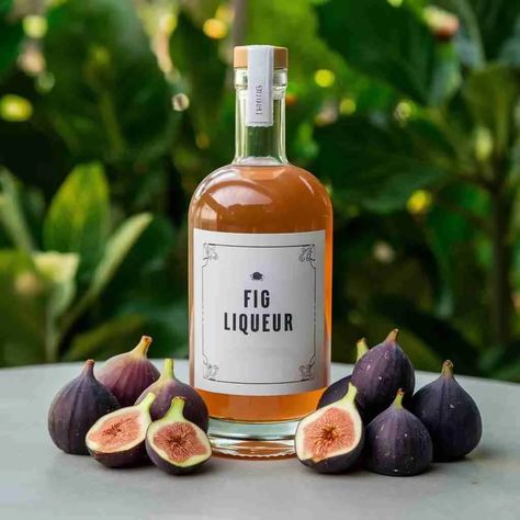 FICONCELLO: THE SUBLIME FIG LIQUEUR - Cooking Italians Fig Liqueur, Italian Snacks, Italian Liqueur, Wooden Ladle, Liquor Recipes, Liqueurs Recipes, Italian Dessert, Cellos, Cocktail Ingredients