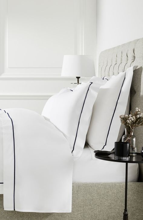 Nordstrom Anniversary Sale - #NSALE must haves! Pastel Room, White Company, Bedroom Layouts, The White Company, Contemporary Bedroom, Egyptian Cotton, Cover Size, Luxurious Bedrooms, Luxury Home Decor