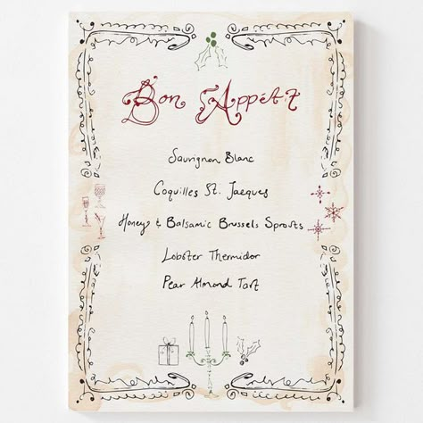 Quirky Invitations, Watercolor Menu, Birthday Menu, Christmas Dinner Menu, Dinner Party Invitations, Dinner Party Themes, Birthday Dinner Party, Christmas Dinner Party, Dinner Party Menu