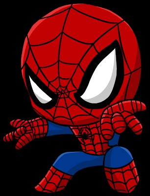 Chibi Spiderman, Spiderman Stickers, Spiderman Decorations, Spiderman Cake Topper, Chibi Marvel, Spiderman Gifts, Baby Spiderman, Spiderman Face, Spiderman Cartoon