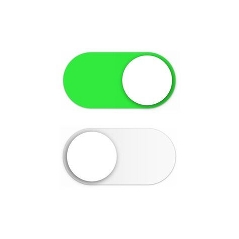 Realistic toggle switch buttons on and o... | Premium Vector #Freepik #vector #switch-button #switch #power-off #power-switch Hotel Hideaway, Marketing Dashboard, Iphone Ui, Ui Buttons, Inspiration Videos, Apple Photo, Data Visualization Design, Instagram Picture Quotes, App Interface Design