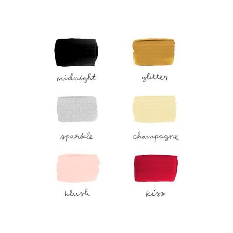 NYE color palette ✨#jbpcolorpalette Christmas Color Palette, Color Palette Inspiration, Paint Swatches, Colors Palette, Palette Inspiration, Christmas Color, Color Crush, Colour Inspiration, Color Studies