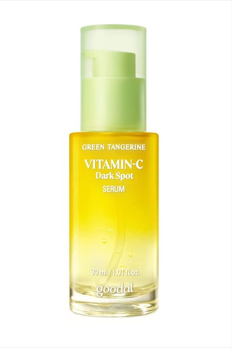 Goodal Green Tangerine Vitamin C Dark Spot Serum for Sensitive Skin | 70% Tangerine Extract, 4% Niacinamide, Arbutin & Tiger Grass to Fade Dark Spots and Post-Acne Hyperpigmentation Vita C Dark Spot Serum, Post Acne Hyperpigmentation, Goodal Green Tangerine Vita C, Green Tangerine Vita C, Dark Spot Serum, Green Tangerine, Best Vitamin C, Licorice Root Extract, Love Your Skin