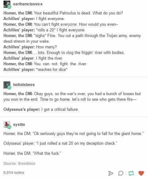 Roman Myth, Mythology Humor, Greek Memes, Greek Mythology Humor, Epic The Musical, Achilles And Patroclus, Dnd Funny, The Song Of Achilles, Song Of Achilles