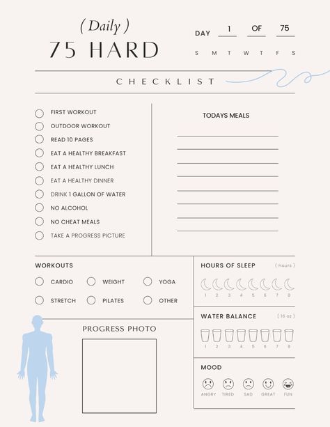 75 Hard Planner plannerorganizer #plannerpageideas #goodnotesplanner📈 75 Day Workout Challenge, 75 Hard Checklist, 75 Hard Workout Ideas, Digital Checklist, 75 Challenge, Buddhism Wallpaper, Hard Challenge, Body Physique, 75 Hard Challenge