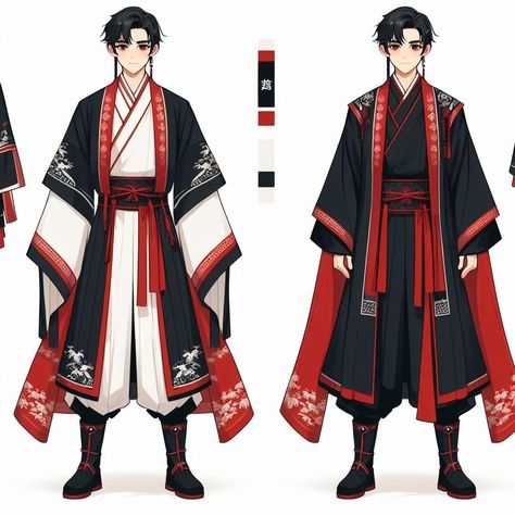 ☾~.~☕️follow me☕️~.~☾ Fantasy Japanese Clothing Male, Fantasy Japanese Clothing Art, Samurai Outfit Male, Male Kimono Drawing, Japanese Clothes Drawing, Kimono Outfit Men, Chinese Character Design Male, Chinese Male Hanfu, Japanese Traditional Clothing Men