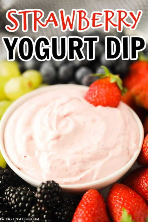 Yogurt Fruit Dip Recipe, The Best Fruit Dip, Best Fruit Dip, Strawberry Fruit Dips, Peanut Butter Greek Yogurt, Peanut Butter Yogurt Dip, Recipe With Yogurt, Yogurt Cream Cheese, Yogurt Fruit Dip