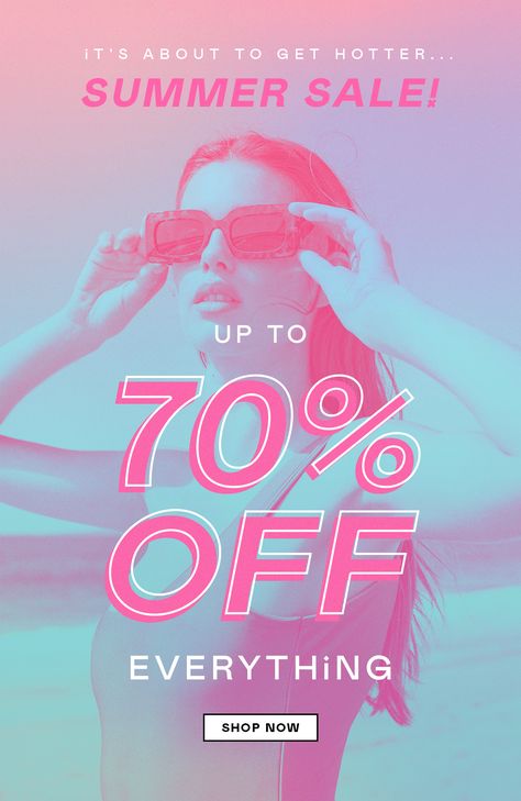 Sale On Sale, Summer Sale Graphic, Summer Sale Design, Sale Gif, Jojo Fashion, Fashion Pose, Email Design Inspiration, Fashion Layout, Publicidad Creativa